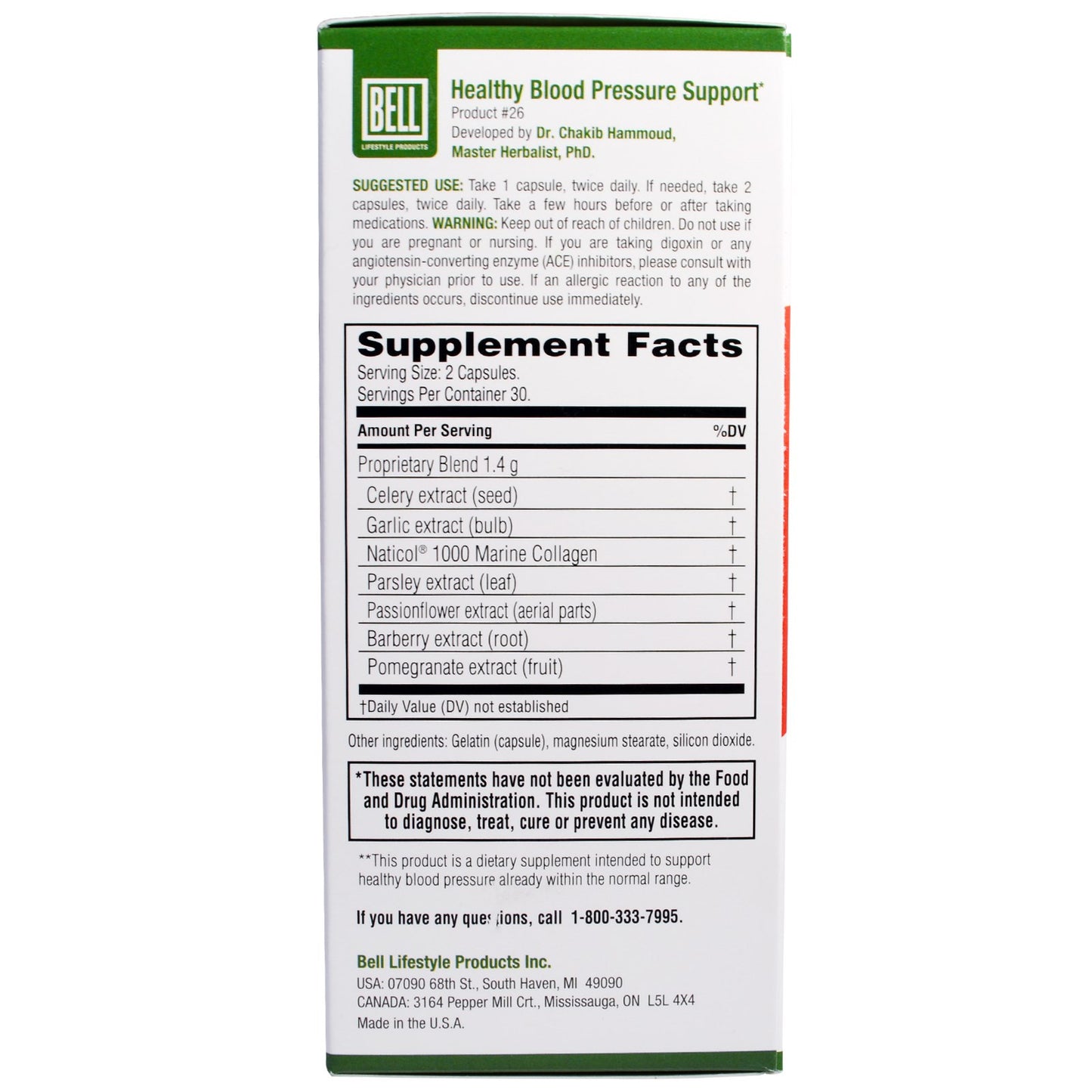 Blood Pressure Formulation Combo