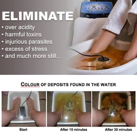 Ionic Foot Detox Session (single) -only rental or sale units available