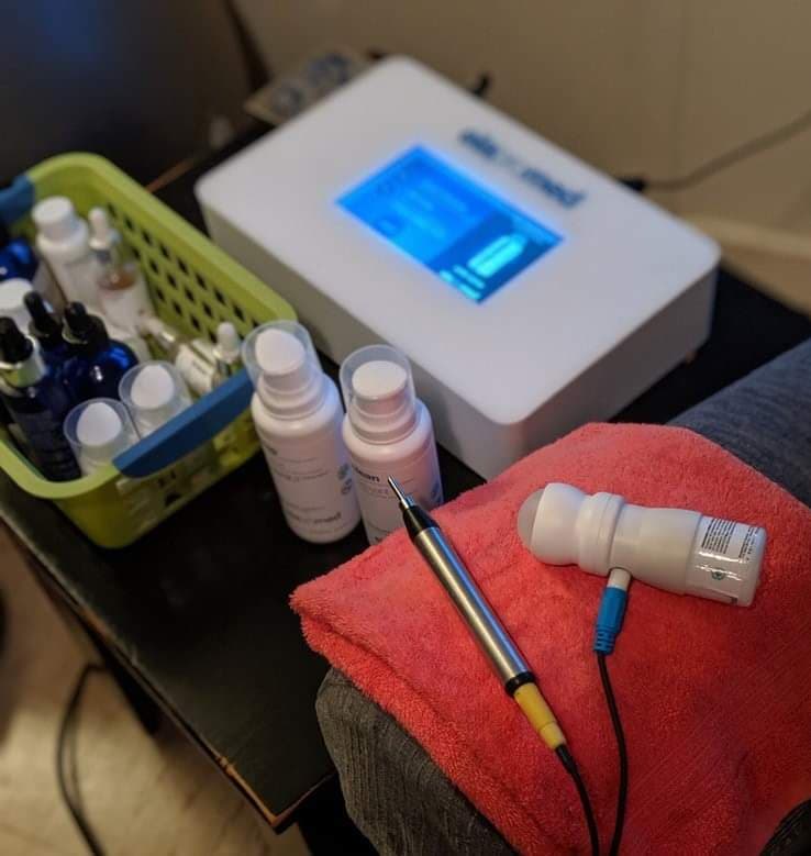 elapromed treatment unit  prepped and ready