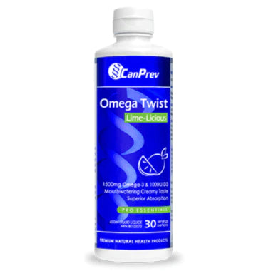 Canprev omega twist lemon 450 ml 30 servings