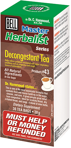 Decongestant Tea 30 Bags