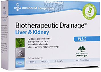 Biotherapeutic Drainage Liver & Kidney 3 Week Program(has been discontinued in the kit for, we send you the remedies separately)