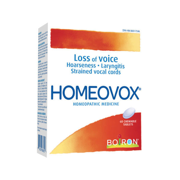 Homeovox 60 Chewable Tablets