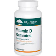 Genestra Vitamin D Gummies Raspberry Flavor 100's
